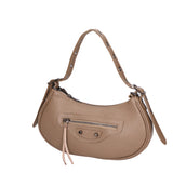 Loredana Borsa a spalla da donna Vera pelle 06548-TAUPE Gave Lux