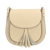 Penelope Borsa a tracolla da donna 100% pelle AD001-BEIGE Gave Lux