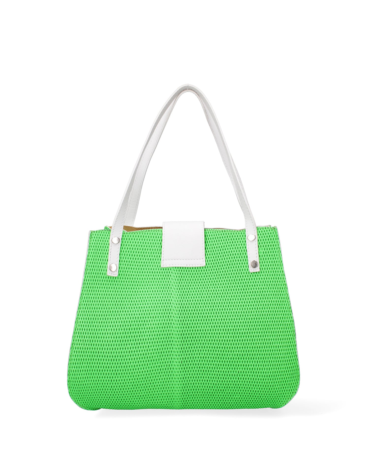 Palermo Borsa a spalla da donna Vera pelle 697756-VERDE Gave Lux