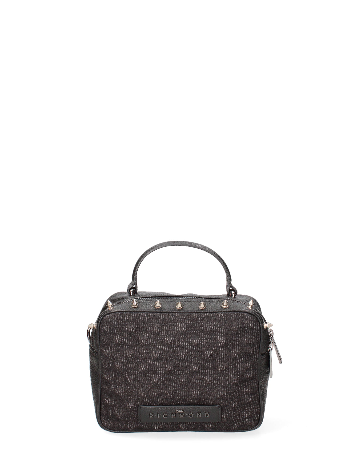 Borsa a spalla da donna Vera pelle JR-W-1076-BLACK DENIM John Richmond