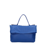Borsa a spalla da donna Vera pelle 07159-D22 BLUETTE Viola Castellani