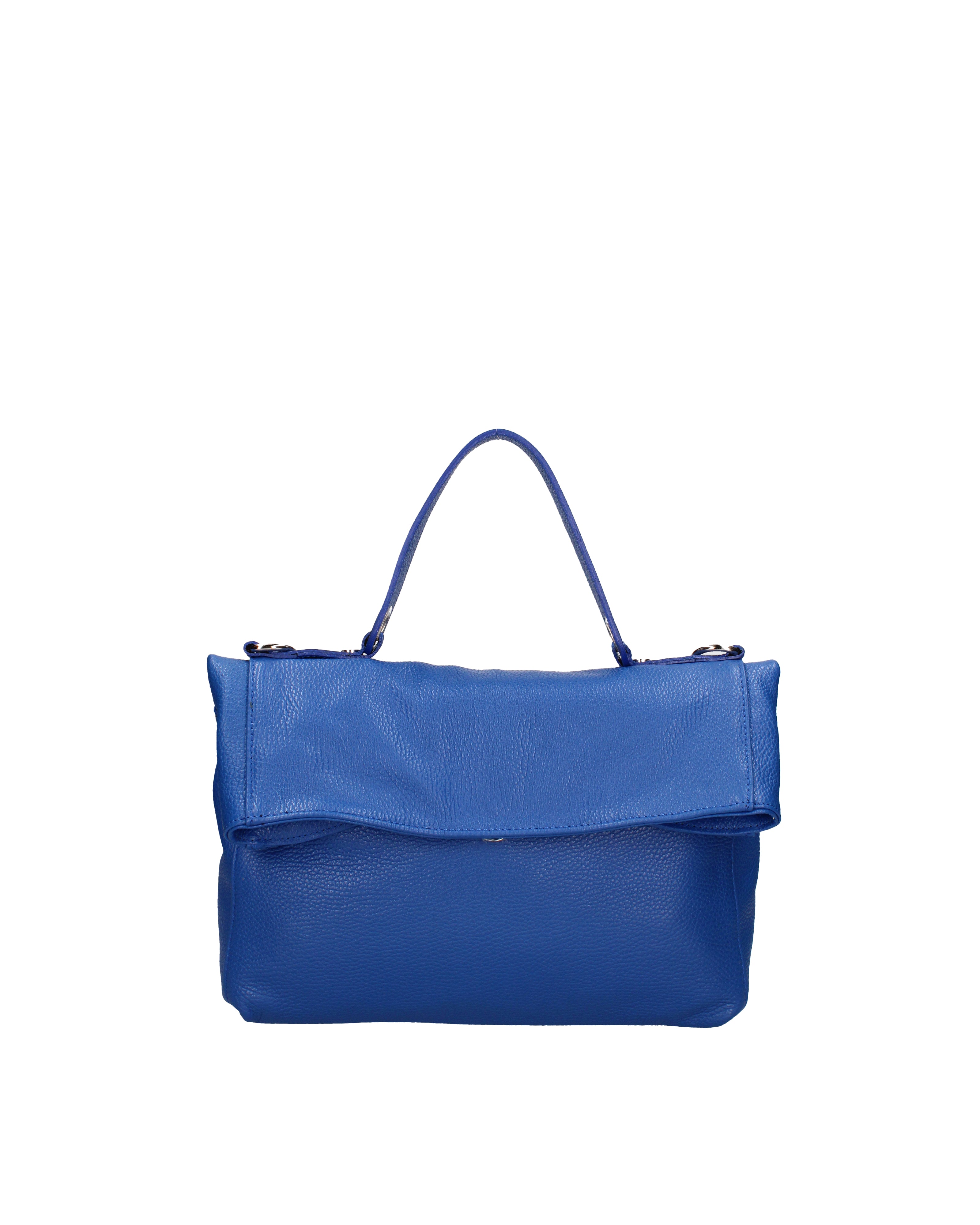 Borsa a spalla da donna Vera pelle 07159-D22 BLUETTE Viola Castellani