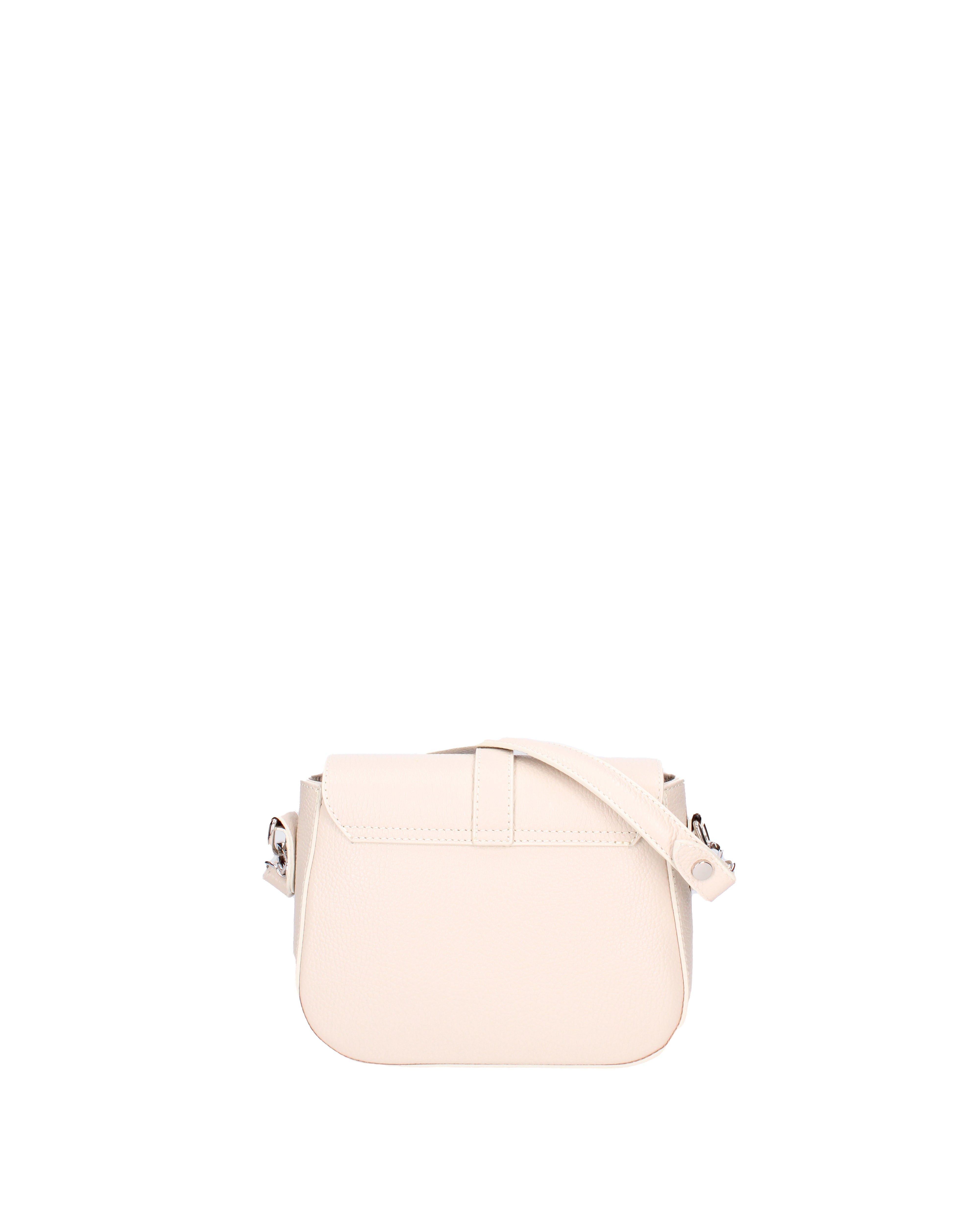 Borsa a tracolla da donna Vera pelle 07203-D37 LATTE Roberta Rossi