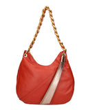 Artemisia Borsa a spalla da donna Vera pelle 05462-S35 PAPAYA L005 BRONZO Gave Lux
