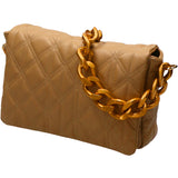 Aurélia Borsa a spalla da donna Vera pelle 04542-S05 TAUPE CHIARO Gave Lux