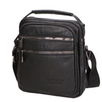Borsa a tracolla uomo 100% pelle PU PCL3055-BLACK Northampton Polo Club