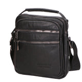Borsa a tracolla uomo 100% pelle PU PCL3055-BLACK Northampton Polo Club