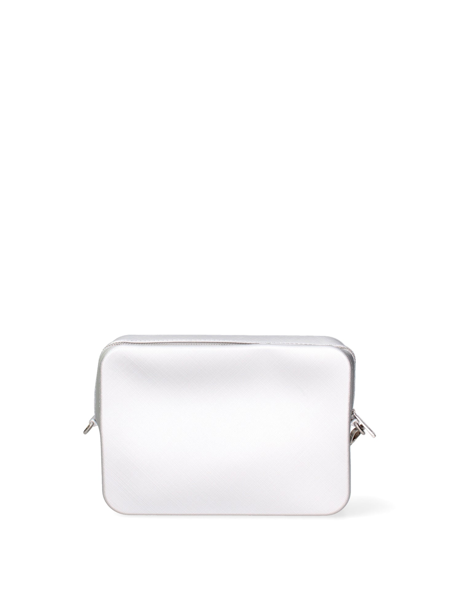 Borsa a tracolla da donna 100% Pvc FLAT-FLOWE-SILVER - SILVER Marc Ellis