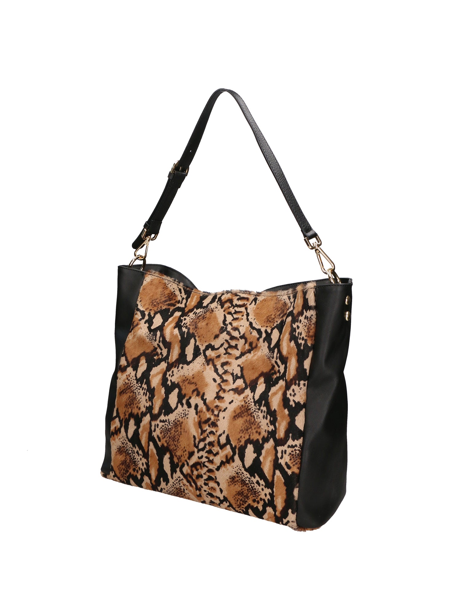 Asia Borsa a spalla da donna Vera pelle 05475-PITONE CUOIIO 007 Gave Lux