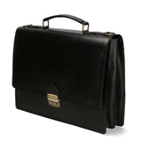 Ivo 7003-NERO Borsa da lavoro unisex in vera pelle Gave Lux