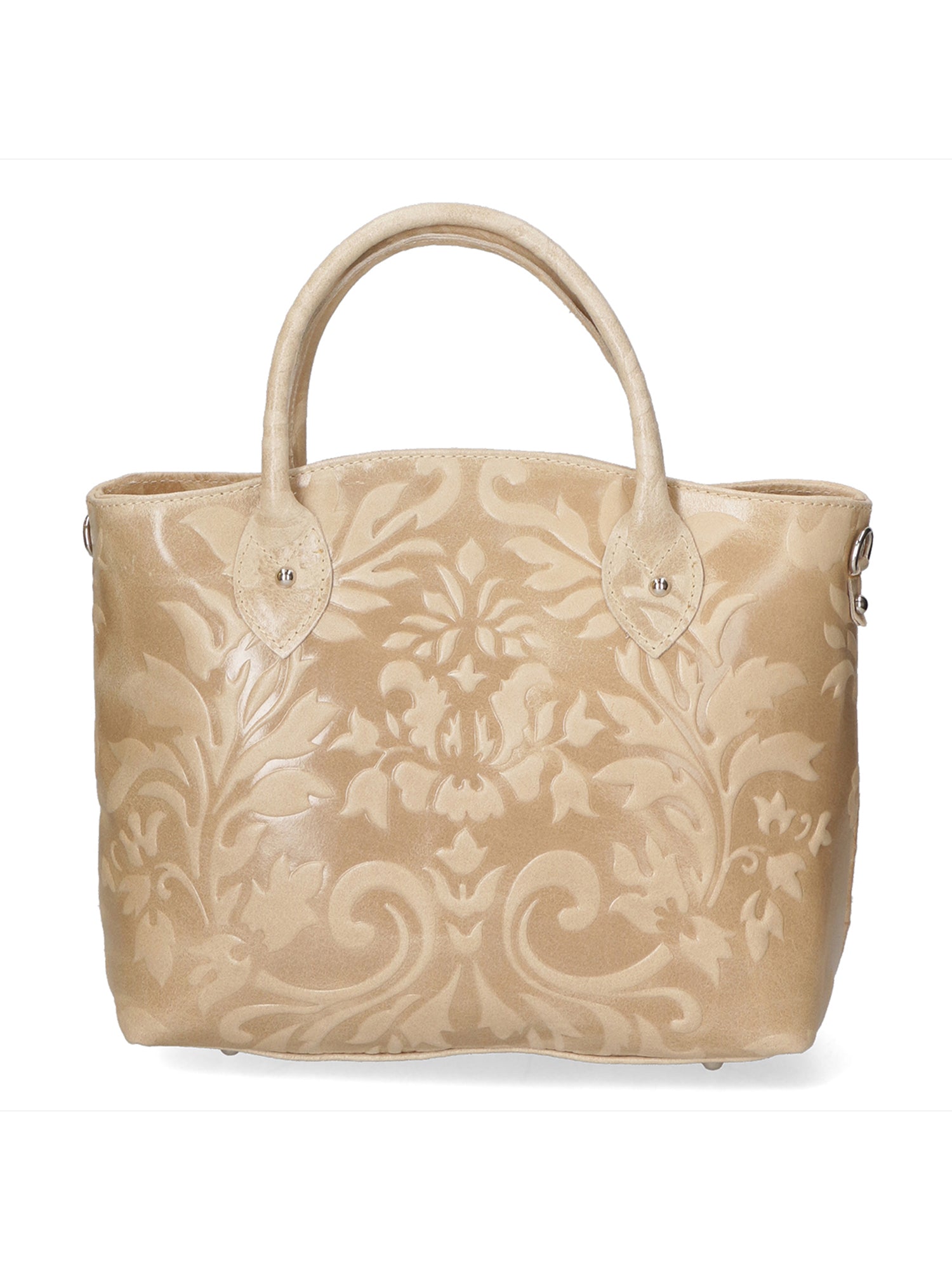Enza Borsa a mano da donna Vera pelle 8007023FBG-004 TAUPE Gave Lux