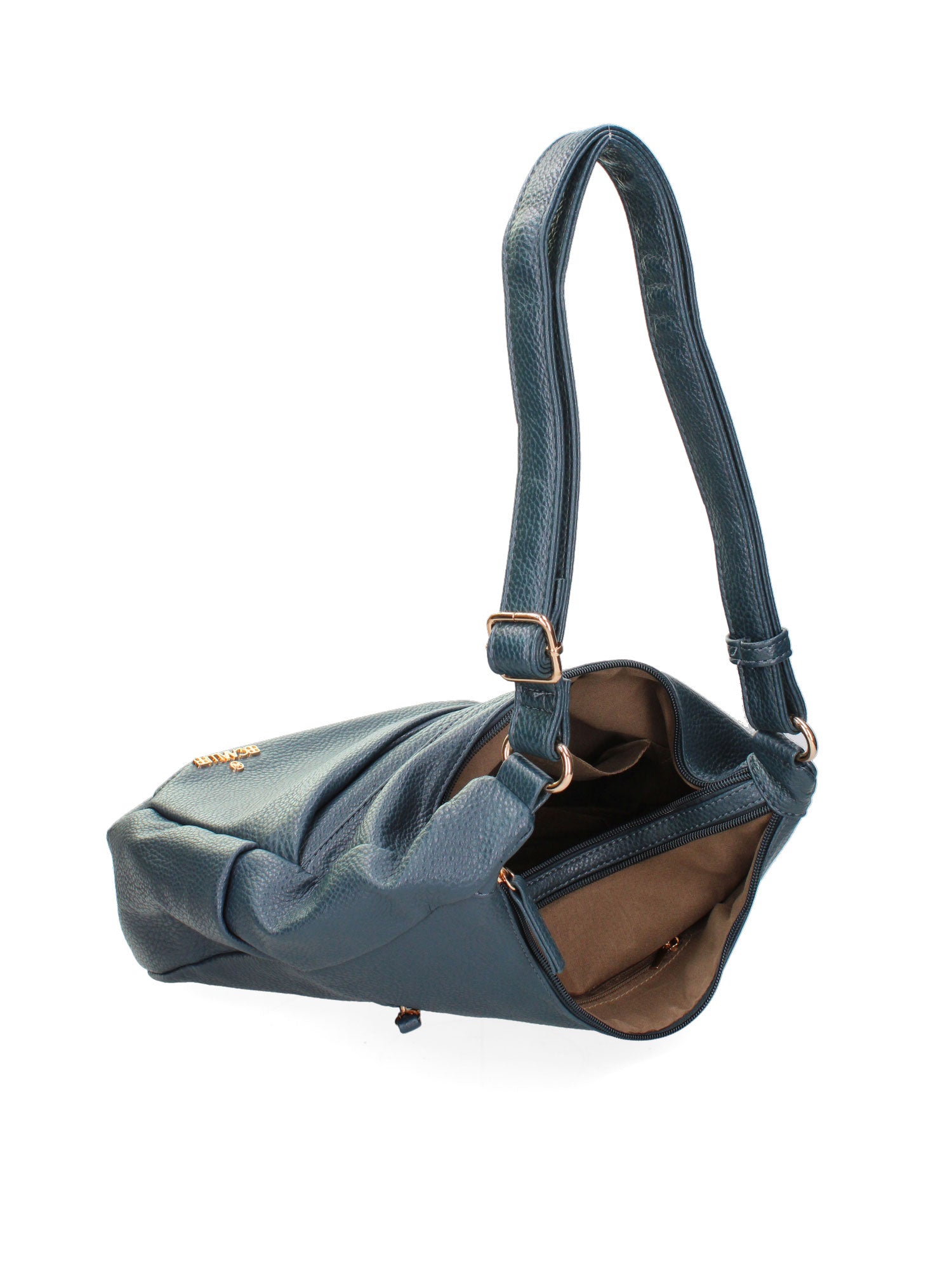 Borsa a tracolla da donna Ecopelle BC1382-BLUE B Cavalli