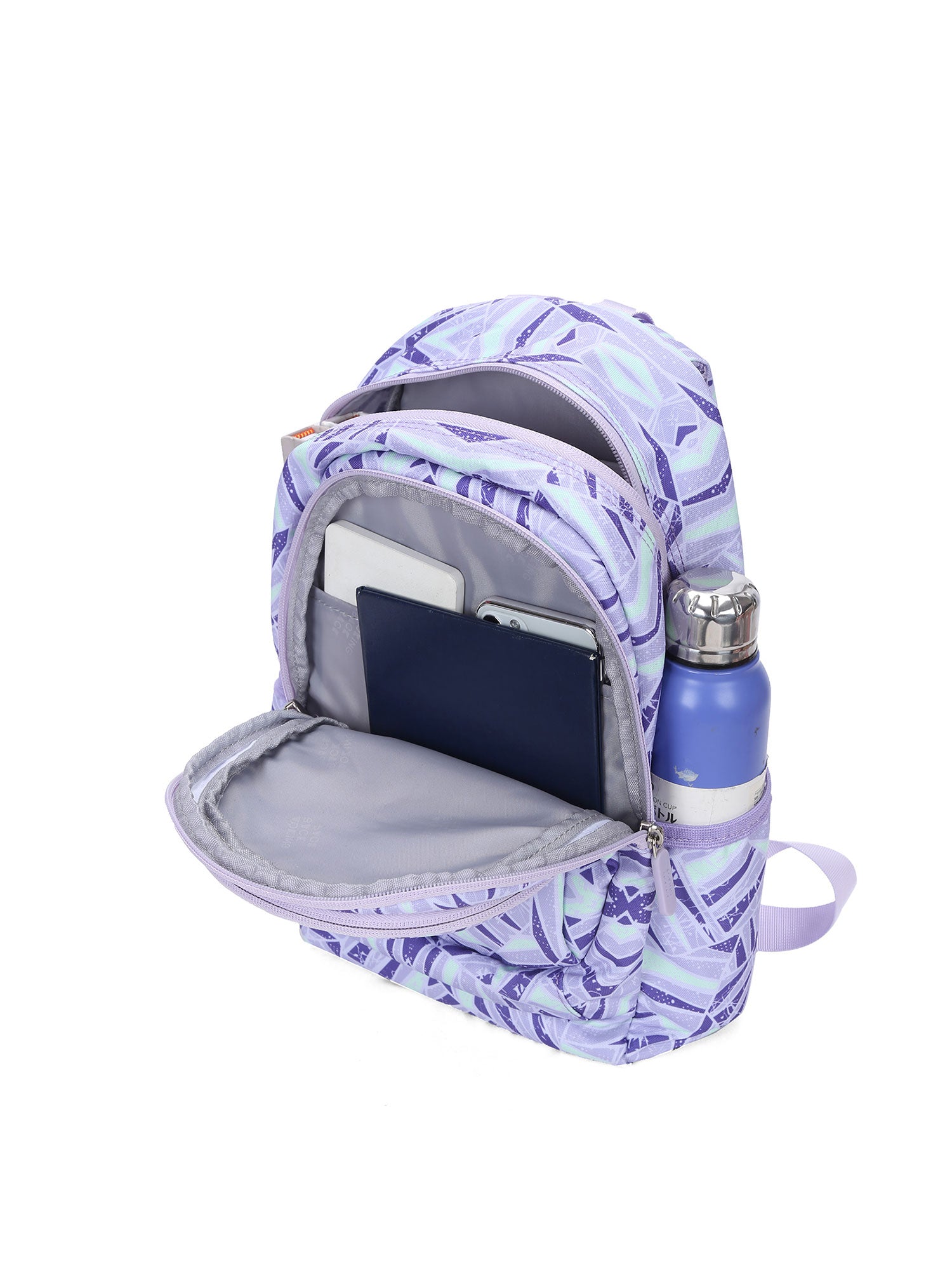 Zaino unisex Lunaris Casual XN3626-9-PURPLE GEOMETRY Aoking