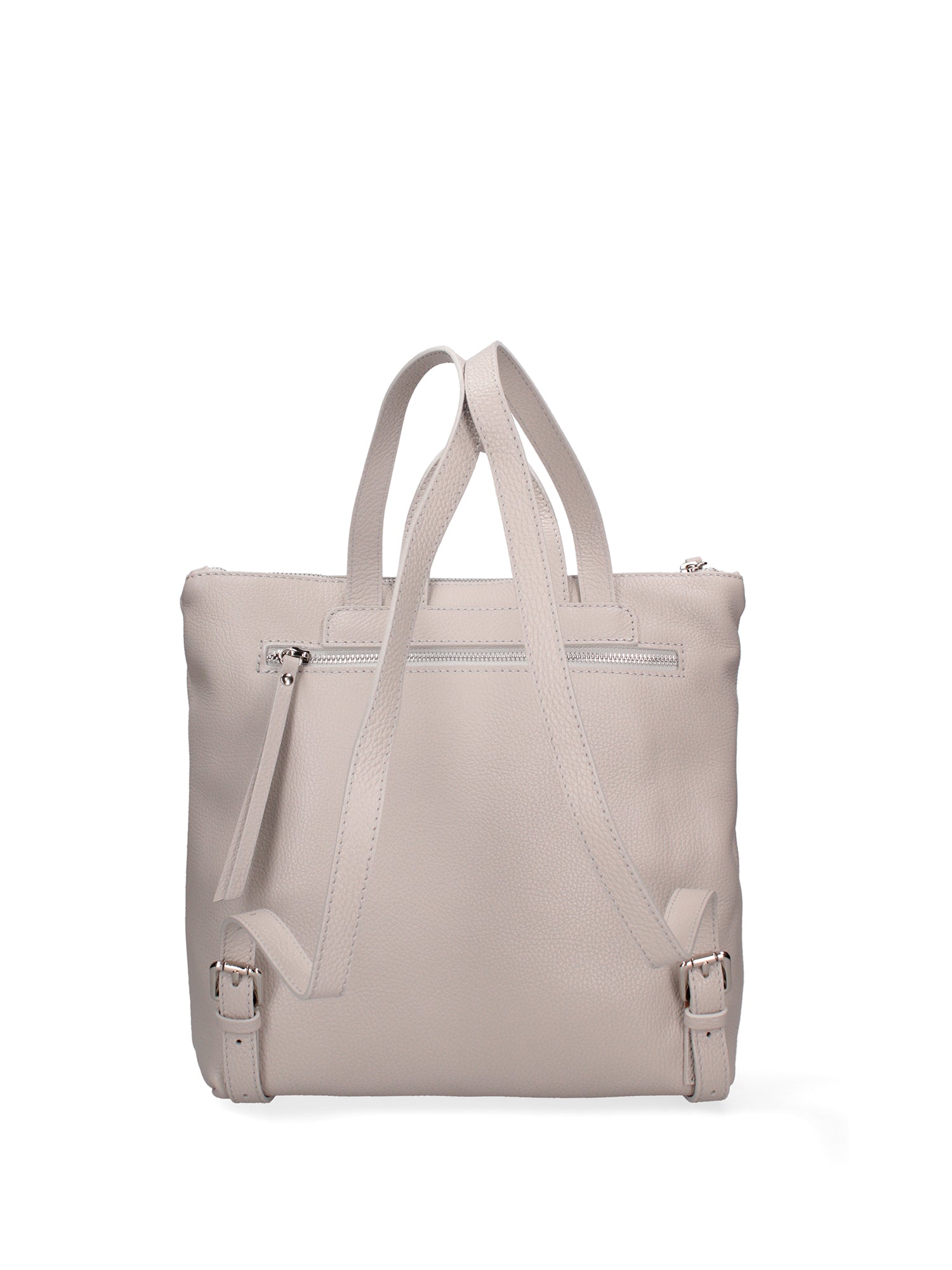 Borsa a mano da donna Vera pelle 07137-D86 GRIGIO PERLA Roberta Rossi