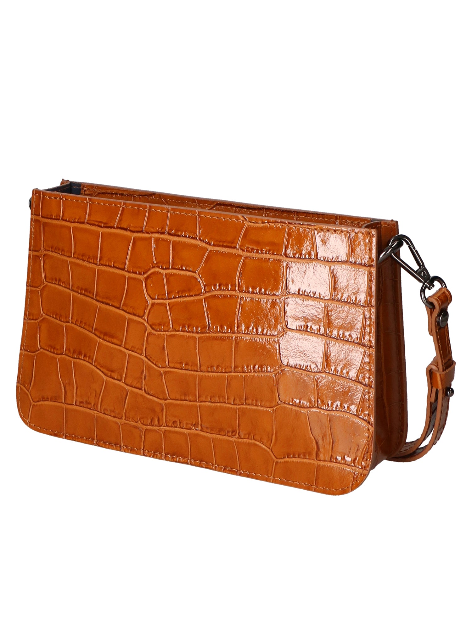 Valoria Borsa a spalla da donna Vera pelle 05414-B17 CUOIO Gave Lux