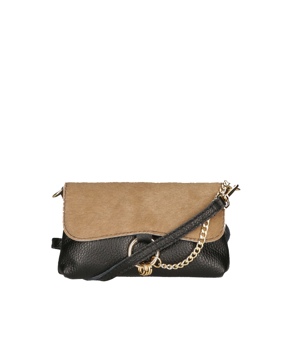 Safira Borsa a mano da donna Vera pelle 04760-TAUPE Gave Lux