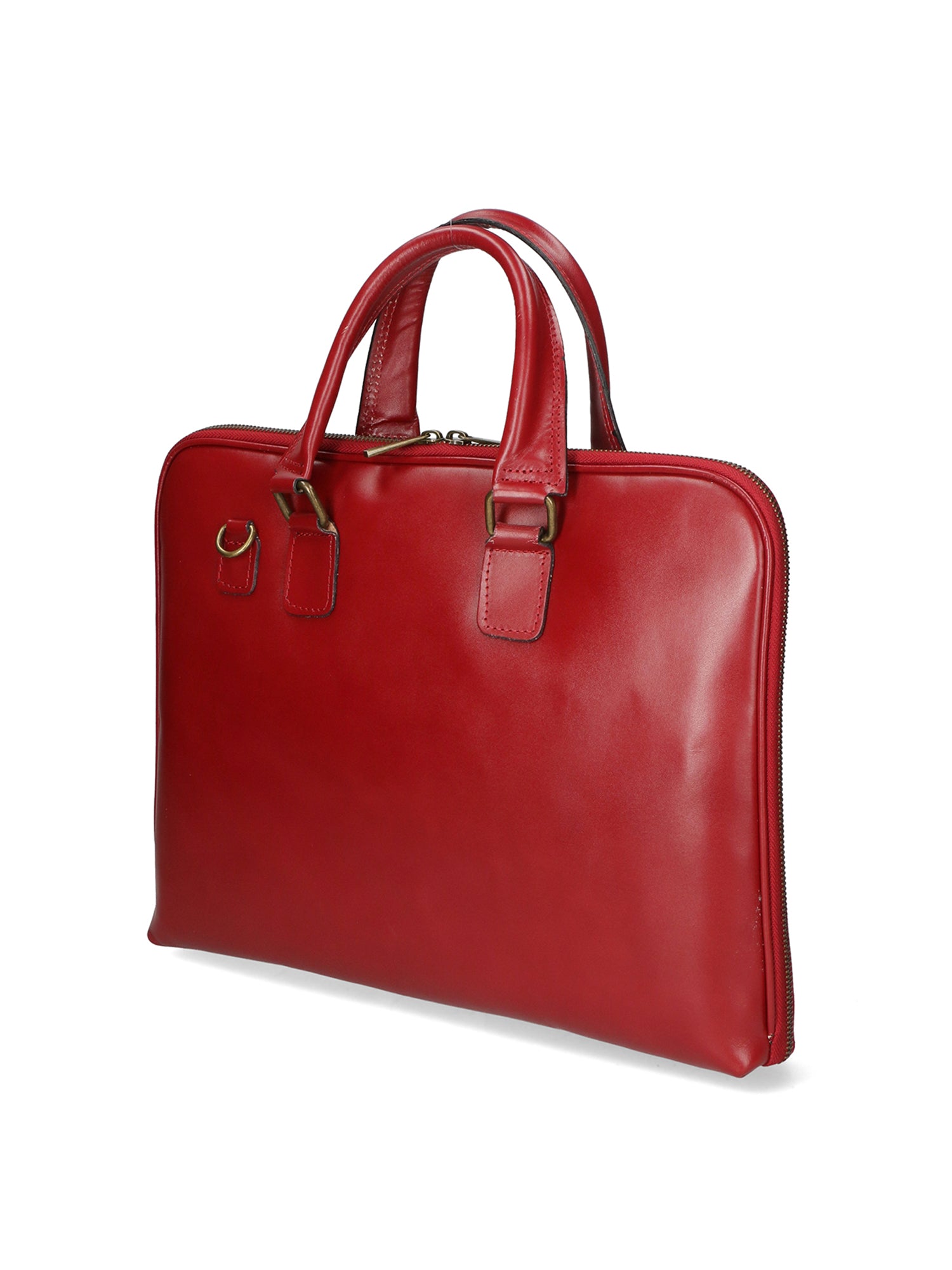 Fabiana Borsa a mano unisex Vera pelle 9033-ROSSO RED Gave Lux