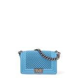Borsa a mano da donna 100% Pvc FLAT-S-BALL 24-SUGAR BLUE - BRUSH CDF Marc Ellis