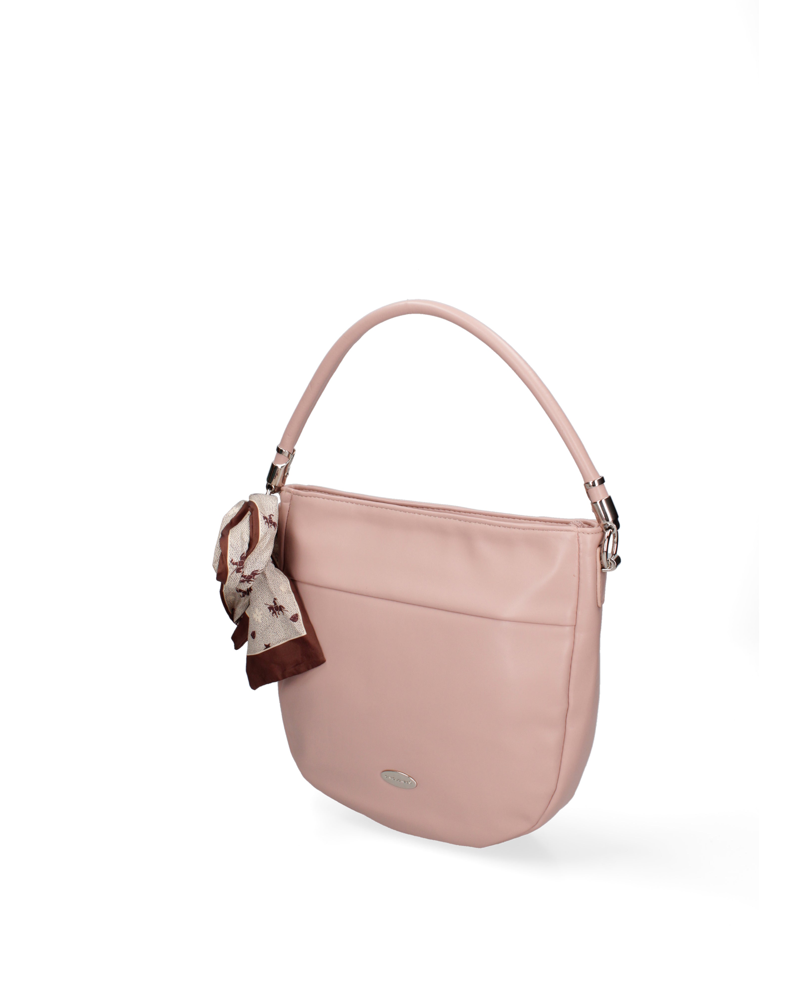 Borsa a mano da donna Ecopelle vegana CM6486-PINK David Jones