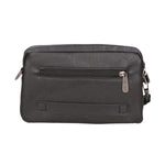 Borsa a tracolla da uomo 100% pelle PU PCL3049-BLACK Northampton Polo Club
