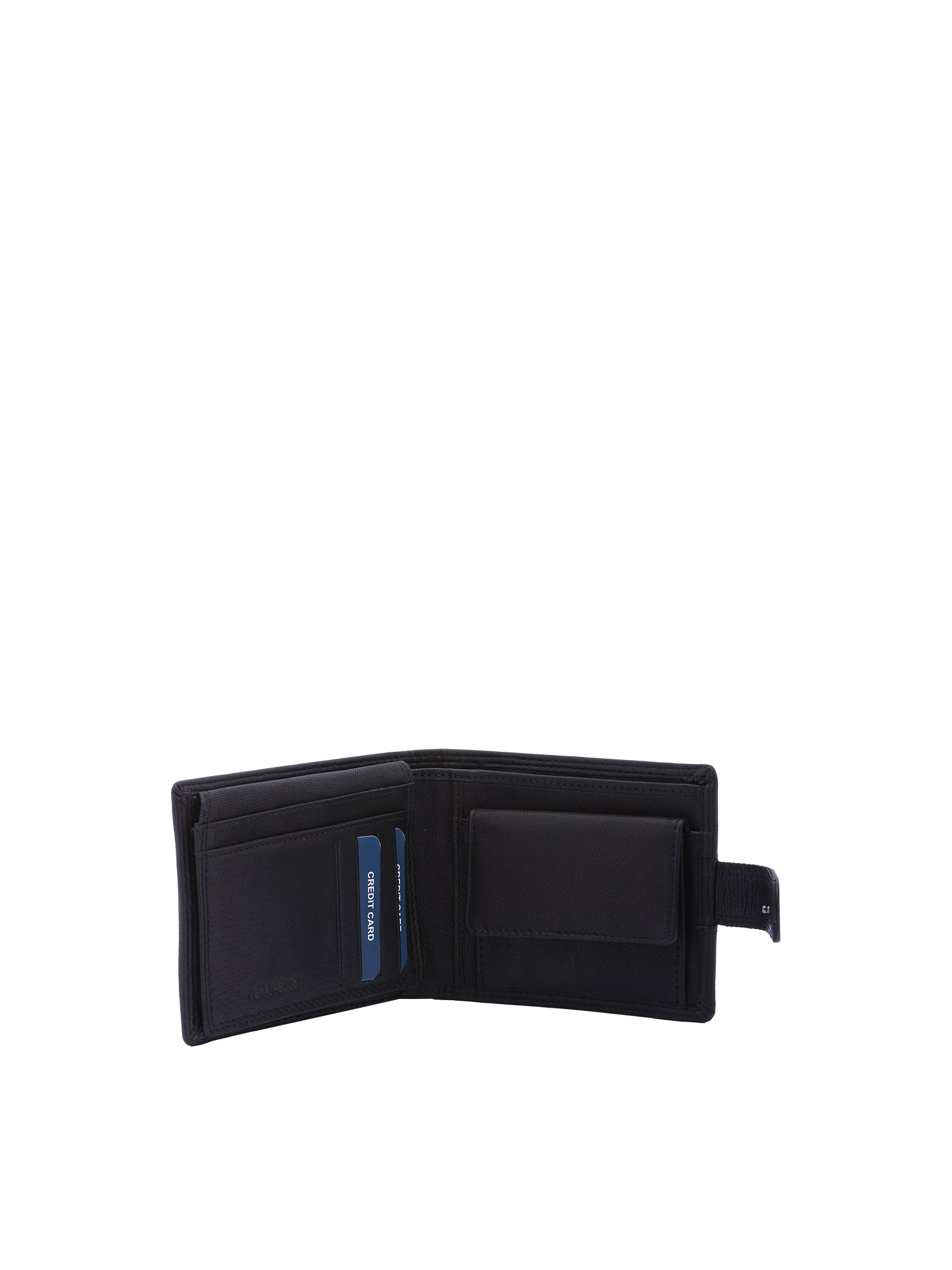 Portafoglio uomo in vera pelle Casual EC7602-56-NERO Enrico Coveri