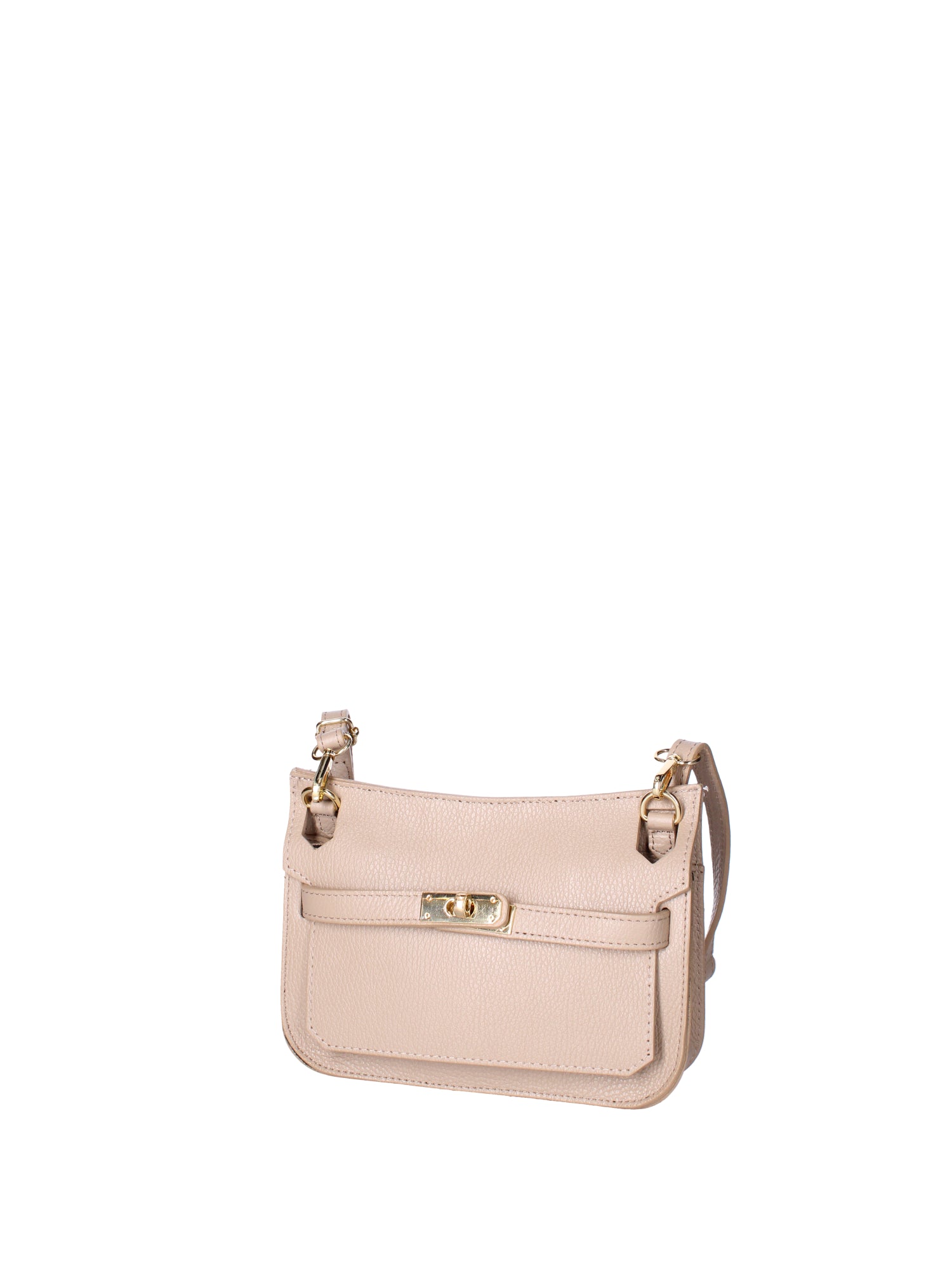 Katie Borsa a tracolla da donna 100% vera pelle 07145-D05 CAPPUCCINO Viola Castellani