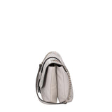 Caelia Borsa a tracolla da donna Vera pelle 194942-GRIGIO+NERO Gave Lux