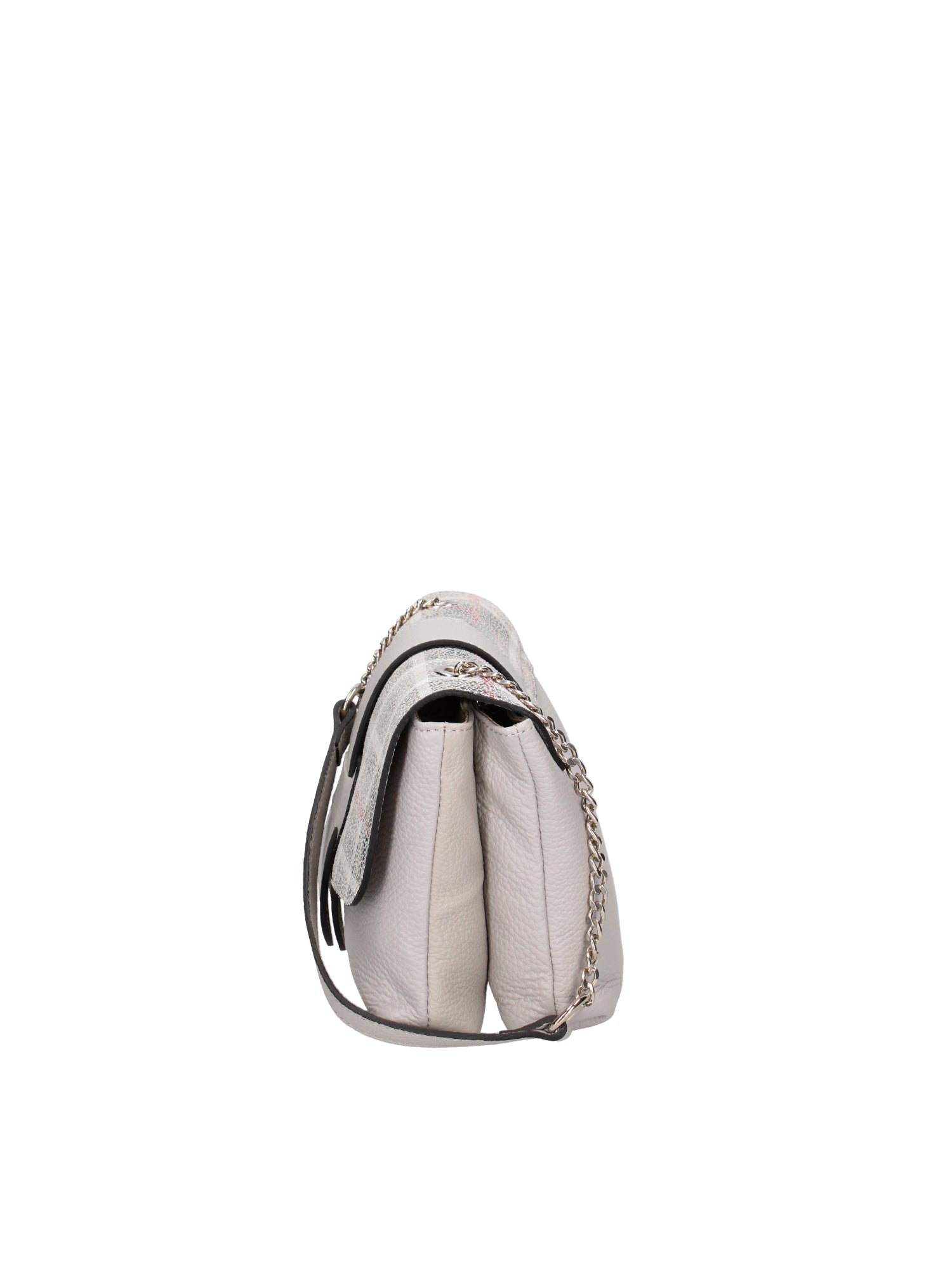 Caelia Borsa a tracolla da donna Vera pelle 194942-GRIGIO+NERO Gave Lux