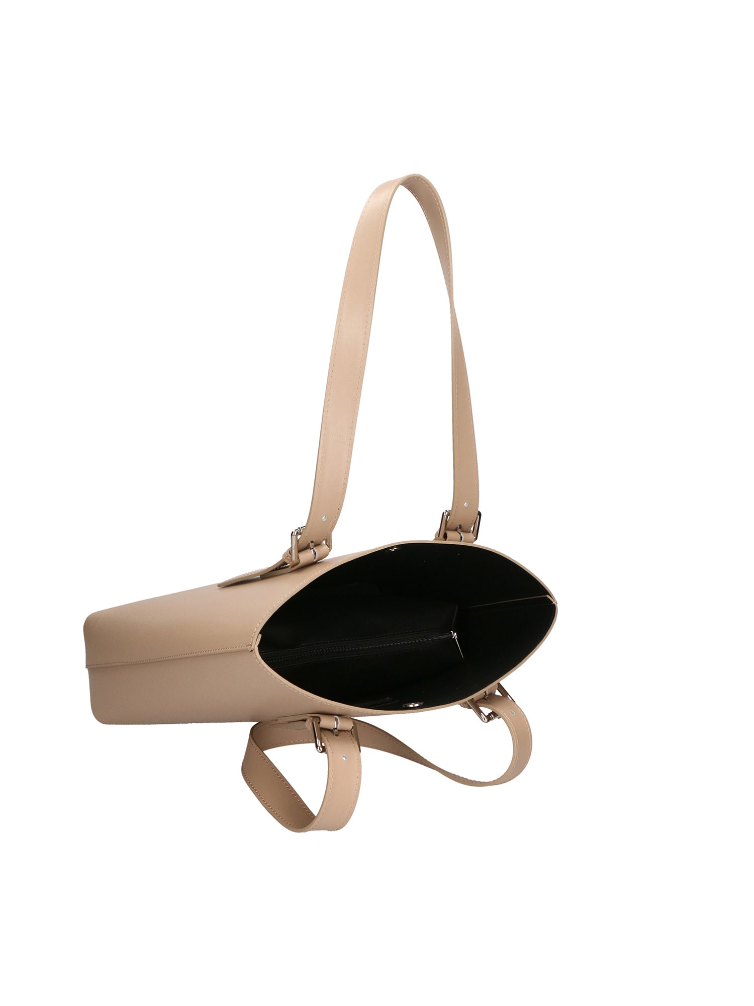 Germana Borsa a spalla da donna 100% pelle 05924-B05 CAPPUCCINO Gave Lux