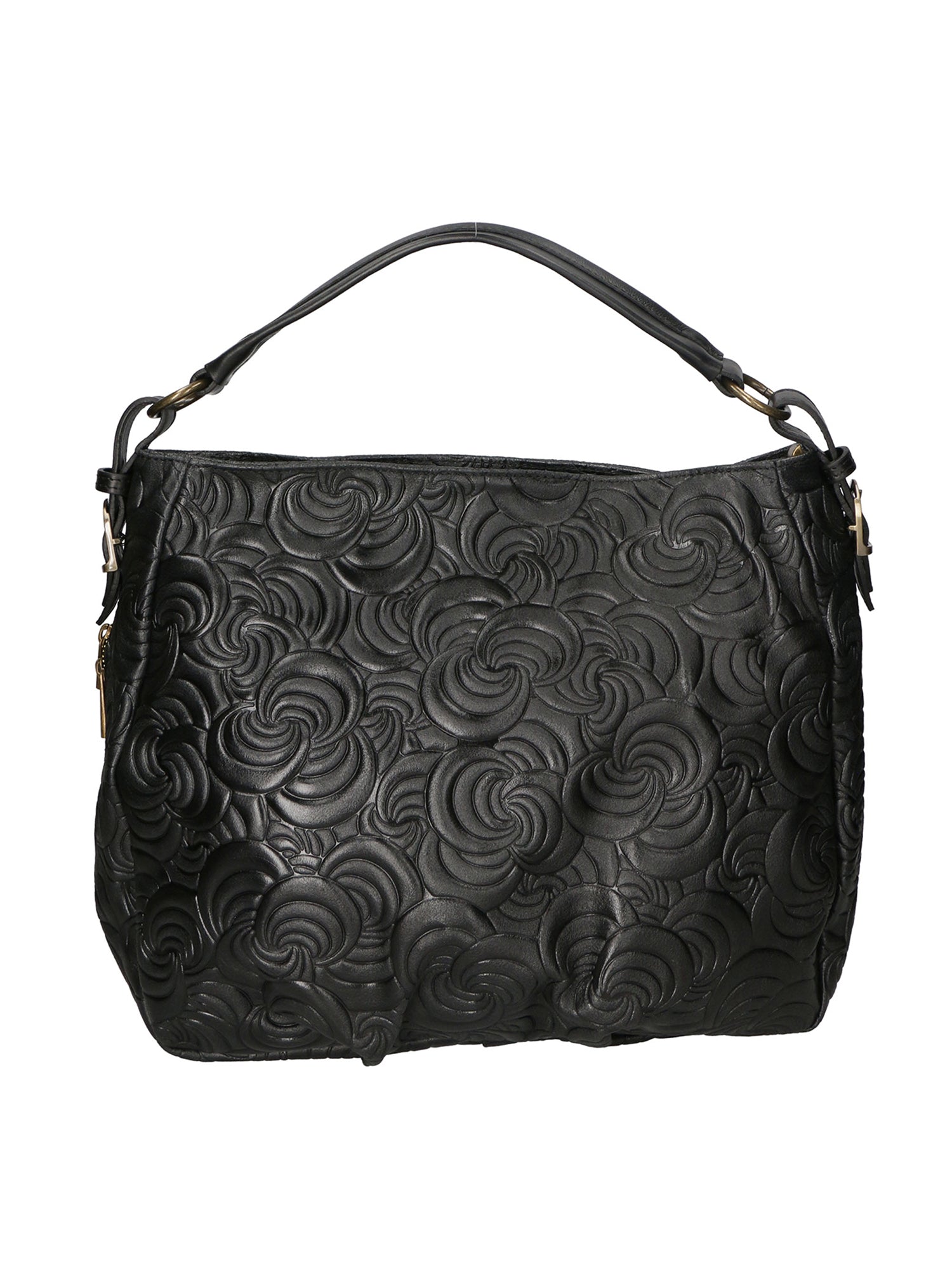 Lumelia Borsa a mano da donna Vera pelle 80013-019 NERO Gave Lux
