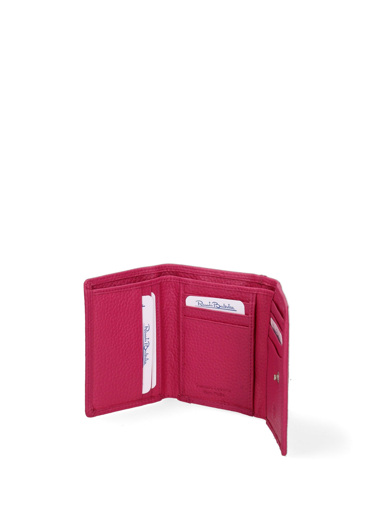 Portafoglio donna in vera pelle Casual RB2034-DLM-FUXIA Renato Balestra
