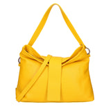 Grace Borsa a spalla da donna Vera pelle 07158-D04 GIALLO Viola Castellani