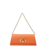 Borsa a spalla da donna Vera pelle 07313-L811 ARANCIO Roberta Rossi