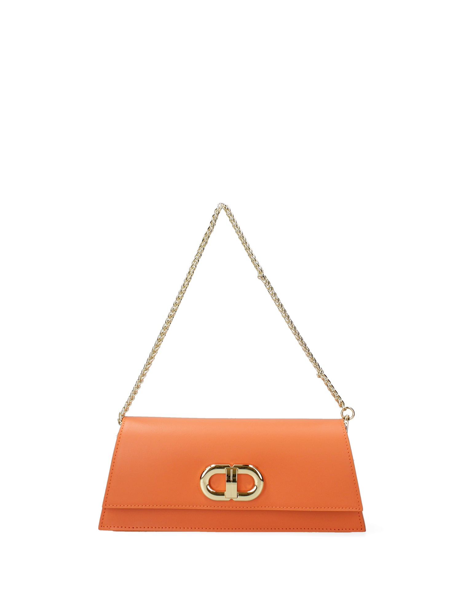 Borsa a spalla da donna Vera pelle 07313-L811 ARANCIO Roberta Rossi