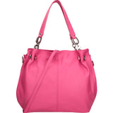 Ereba Borsa a mano da donna Made in Italy 100% pelle 3305-S02 FUXIA Gave Lux