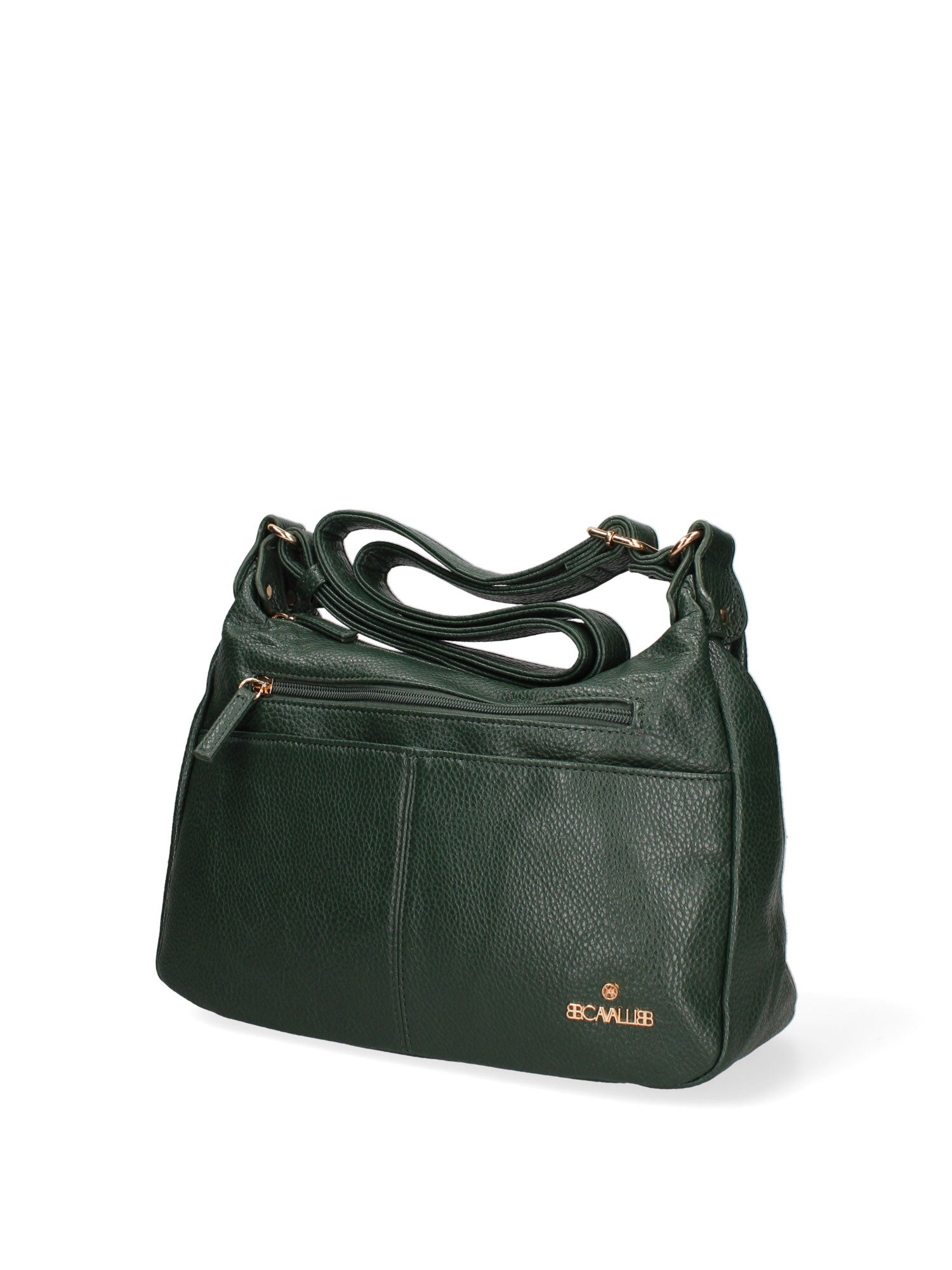 Borsa a spalla da donna Ecopelle BC1345-GREEN B Cavalli