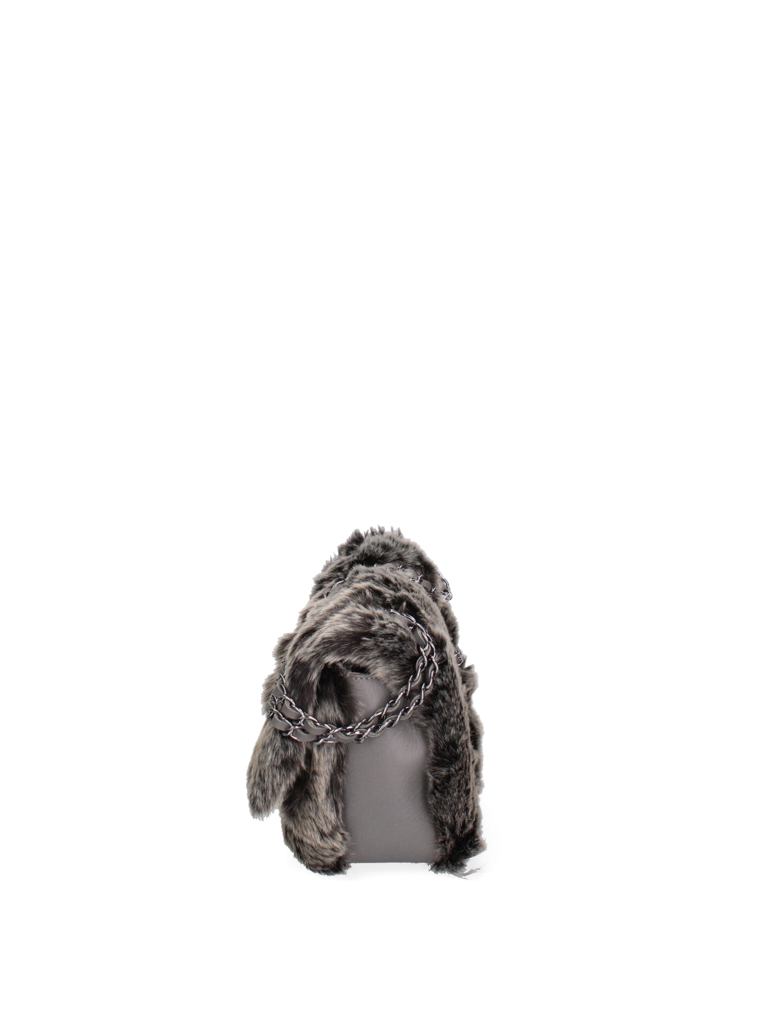 Umbria Lux Borsa a spalla da donna Vera pelle 8484-GRIGIO Gave Lux