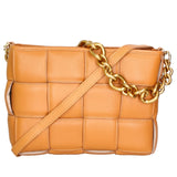 Agostina Borsa a mano da donna Vera pelle 04691-D44 CUOIO COGNAC Gave Lux