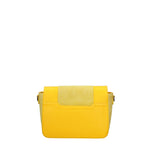 Soleada Borsa a tracolla da donna Vera pelle 8918-GIALLO Gave Lux