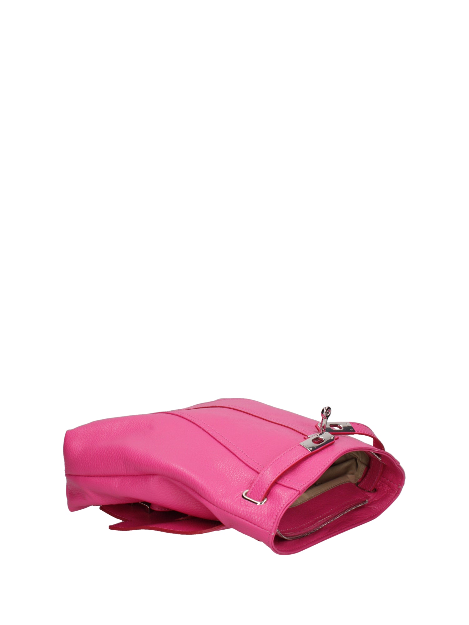 Borsa a mano da donna Vera pelle 07248-D02 FUXIA Roberta Rossi