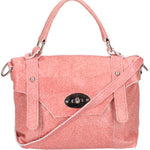 Floresta Borsa a mano da donna Vera Pelle 1158-CORALLO Gave Lux