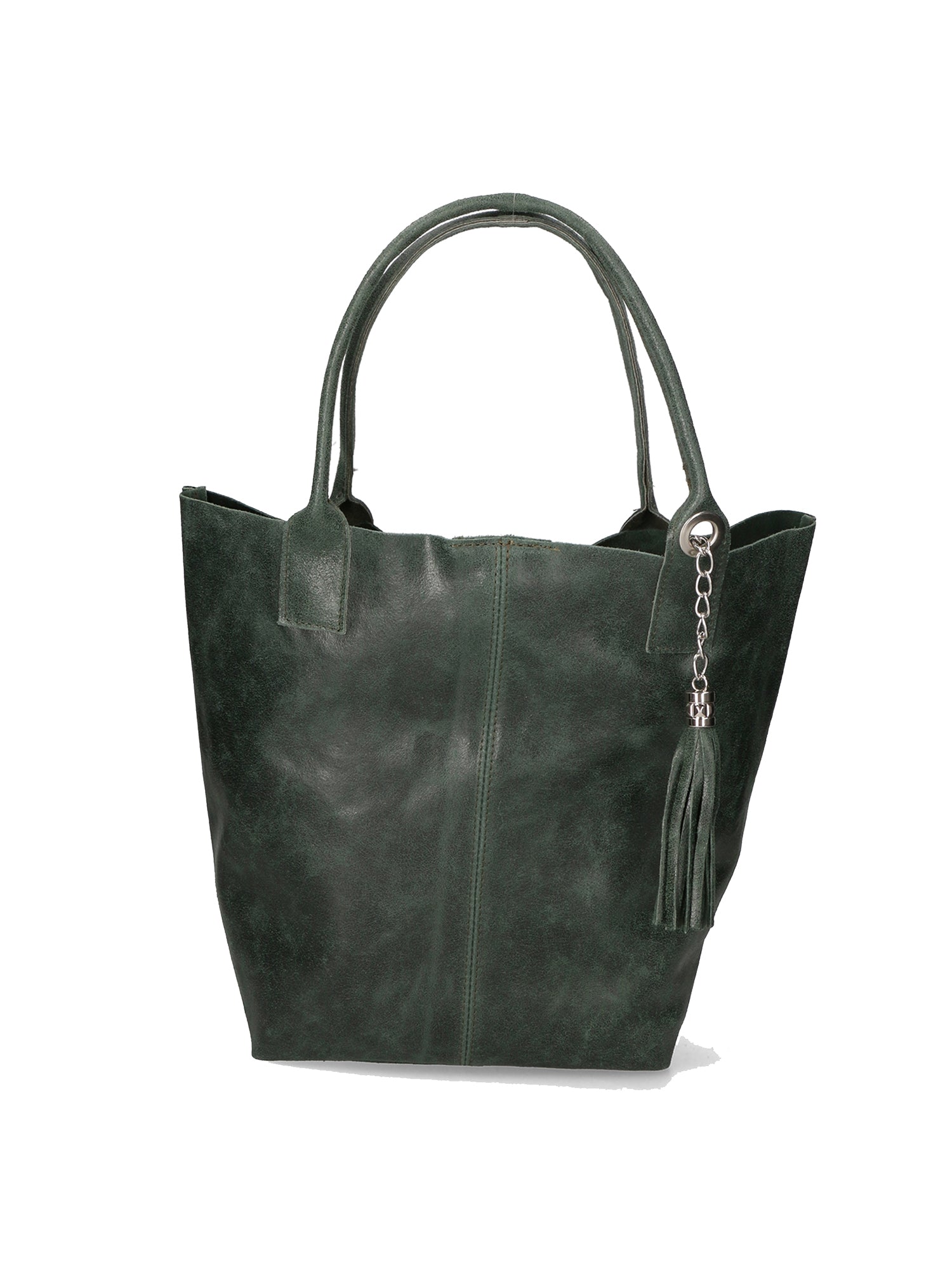 Althea Borsa a mano da donna Vera pelle 5190-017 VERDE BOTTIGLIA Gave Lux