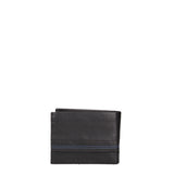 Portafoglio uomo in vera pelle Sfoderato 8805-97-NERO-BLU Pierre Cardin