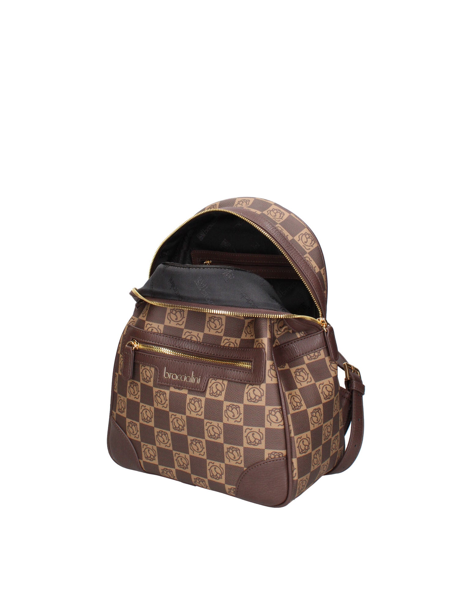 Aurelia Nova Zaino da donna 100% Poliuretano B16177-MARRONE Braccialini