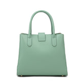 Borsa a mano da donna 100% pelle vegana PU 712-2PT-JADEGREEN Diana&co