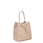 Borsa a mano da donna 100% pelle vegana PU 741-1PT-LIGHT CREAM Diana&co