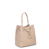 Borsa a mano da donna 100% pelle vegana PU 741-1PT-LIGHT CREAM Diana&co