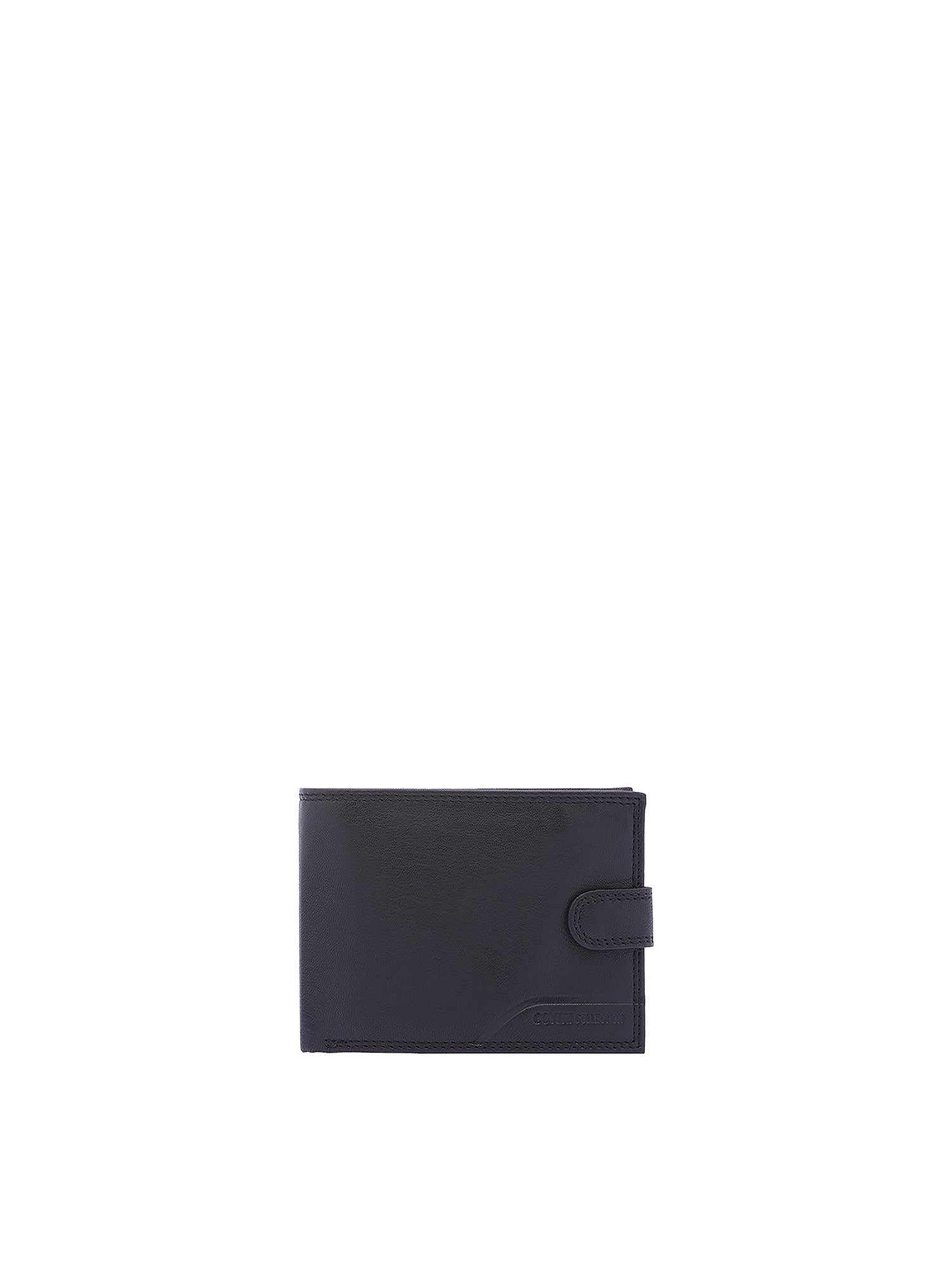 Portafoglio uomo in vera pelle Casual CC808-298-NERO Coveri Collection