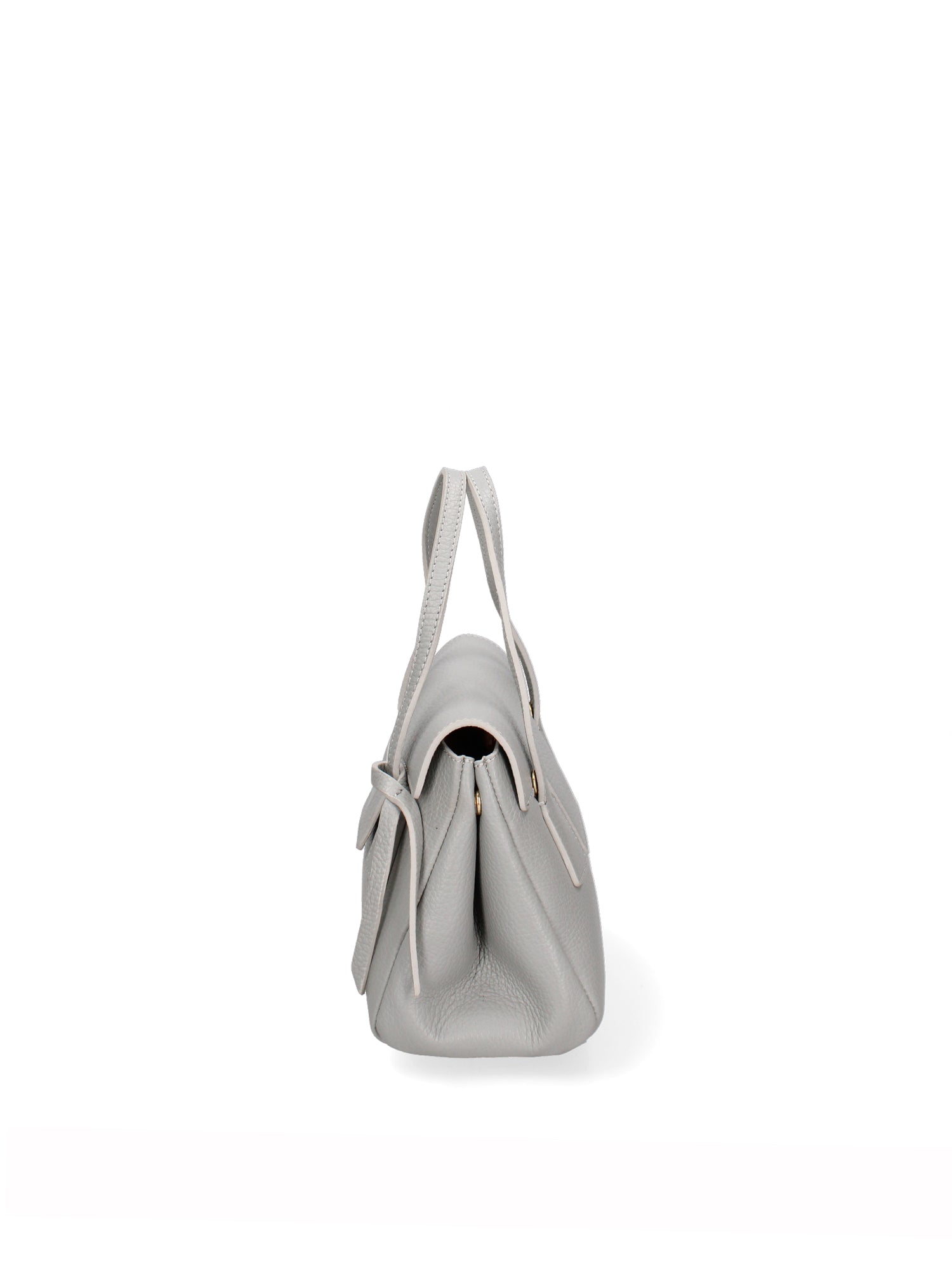 Silvana Pro Borsa a mano da donna Made in Italy Vera pelle 191942-GRIGIO Gave Lux