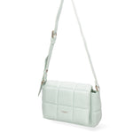 Borsa a spalla da donna Ecopelle DC3323-1-MINT Diana&co